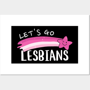 Let's go lesbians Posters and Art